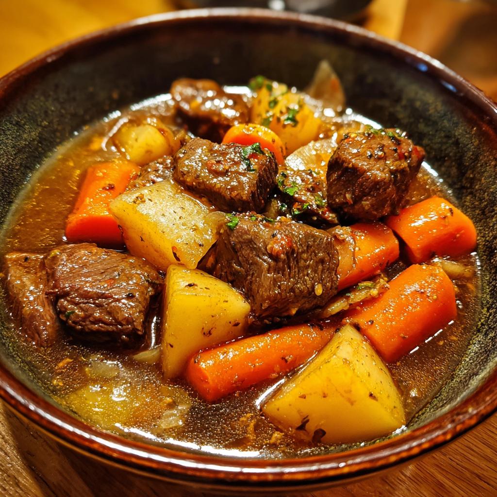 Witch’s Cauldron Beef Stew - detail 2