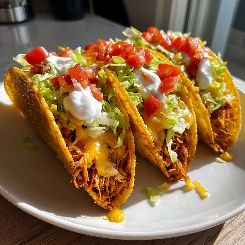 20 Minute Mini Baked Chicken Tacos - detail 1