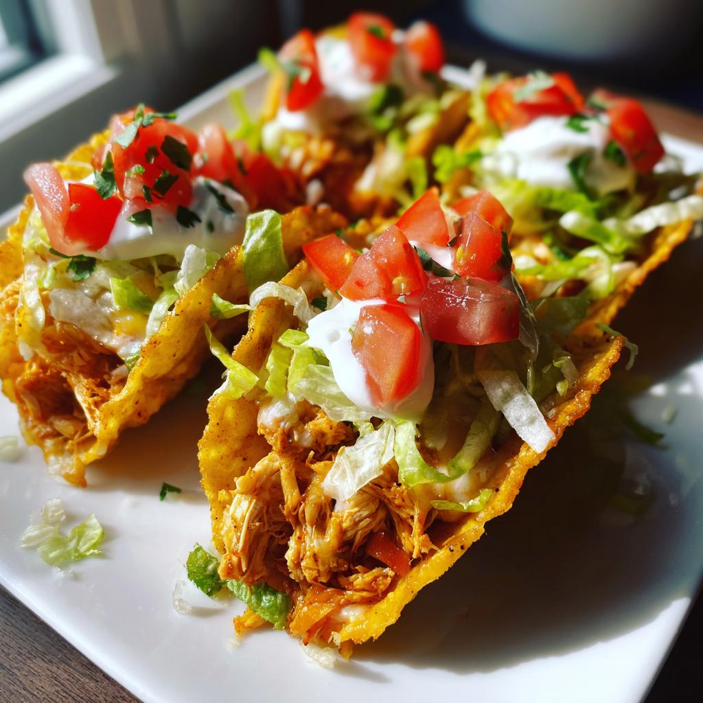 20 Minute Mini Baked Chicken Tacos - detail 2