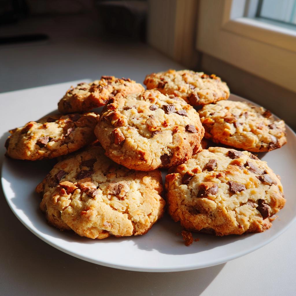 30-Minute Chocolate Chip And Toffee Shortbread Cookies - detail 4