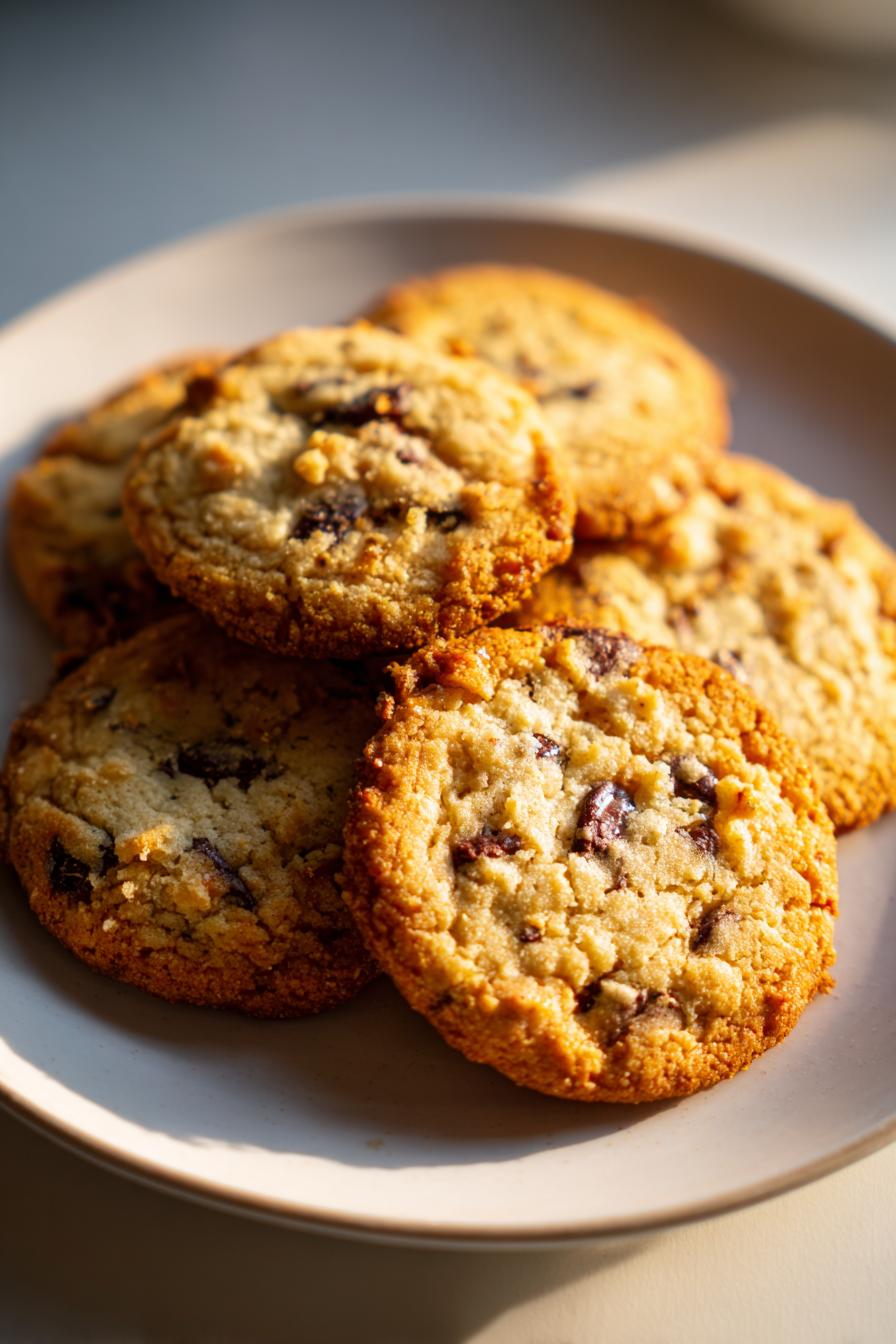 30-Minute Chocolate Chip And Toffee Shortbread Cookies