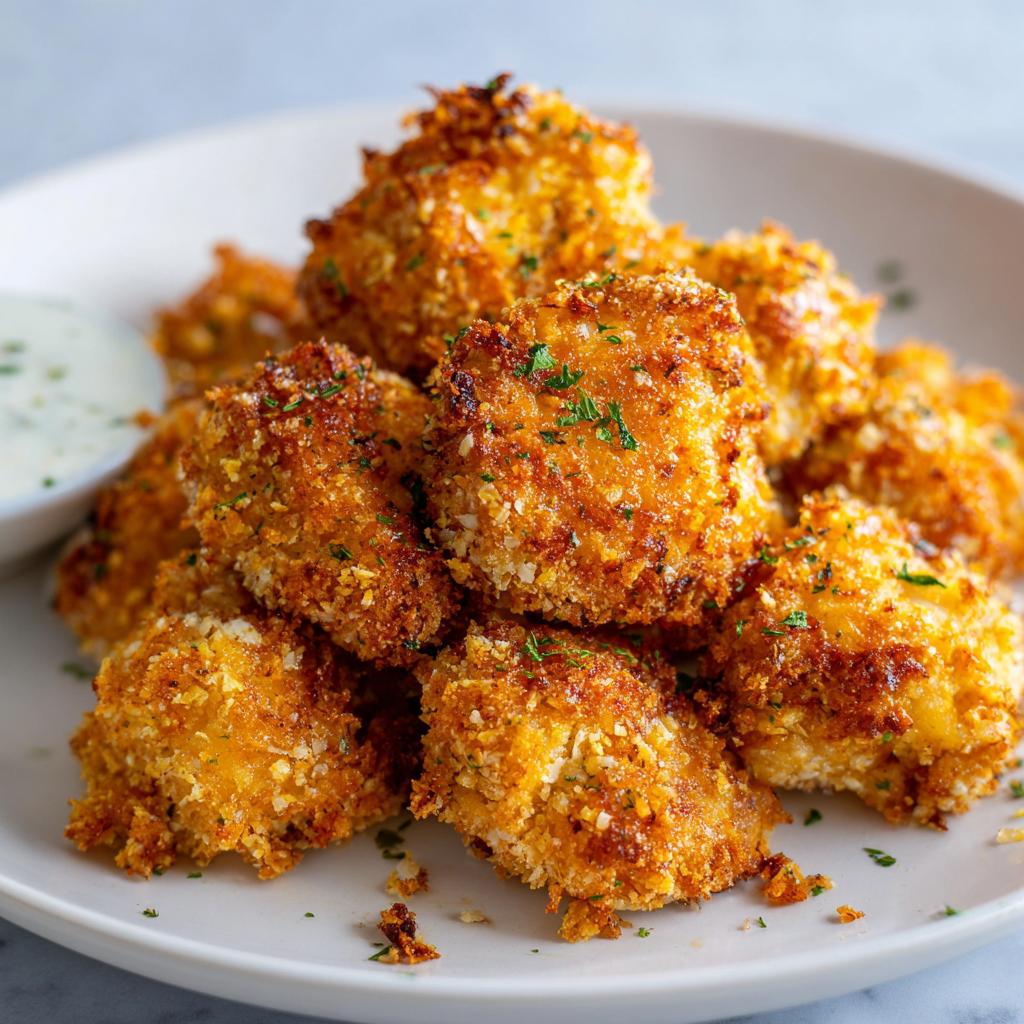 Air Fryer Ranch-Crusted Chicken Bites - detail 4