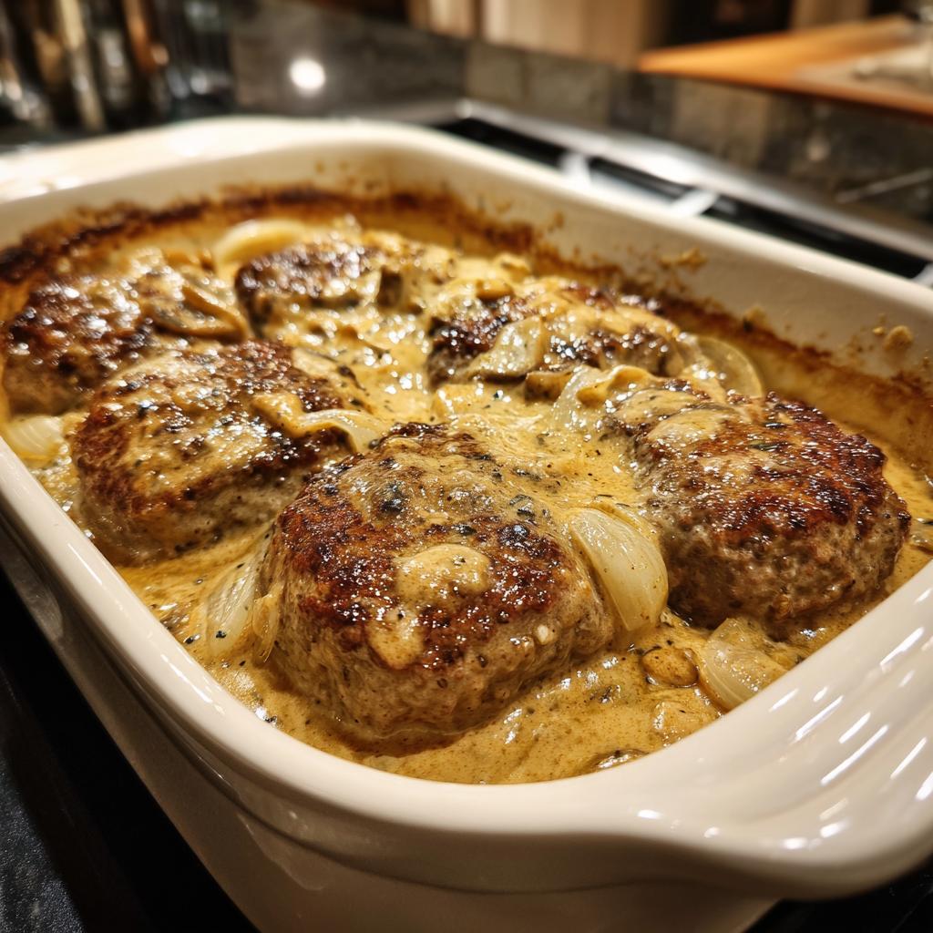 Amish Hamburger Steak Bake Recipe That’s Pure Comfort Food - detail 3
