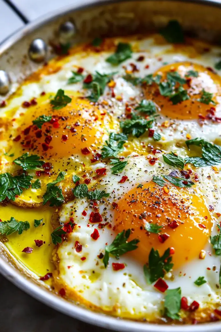 Baked Feta Eggs