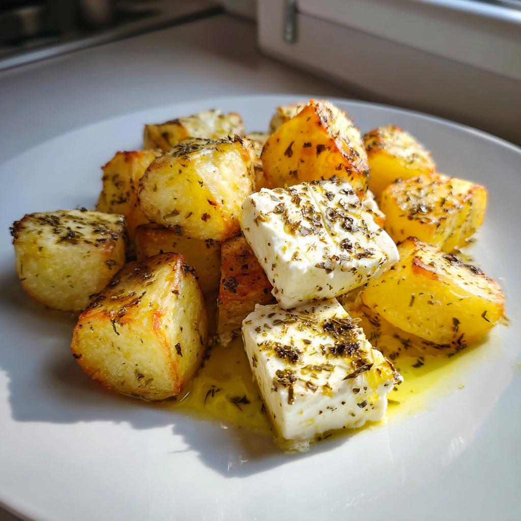Baked Feta Potatoes - detail 1