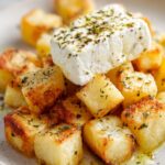Baked Feta Potatoes