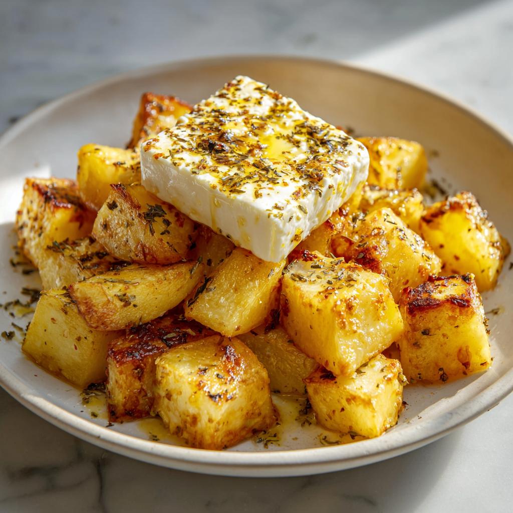 Baked Feta Potatoes - detail 2