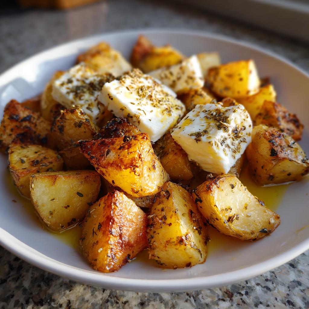 Baked Feta Potatoes - detail 3