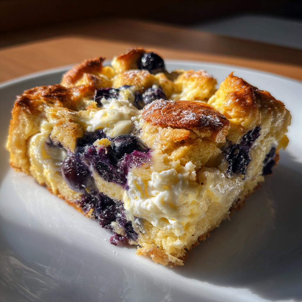 Blueberry Cottage Cheese Breakfast Bake: A Protein-Packed Morning Treat - detail 2