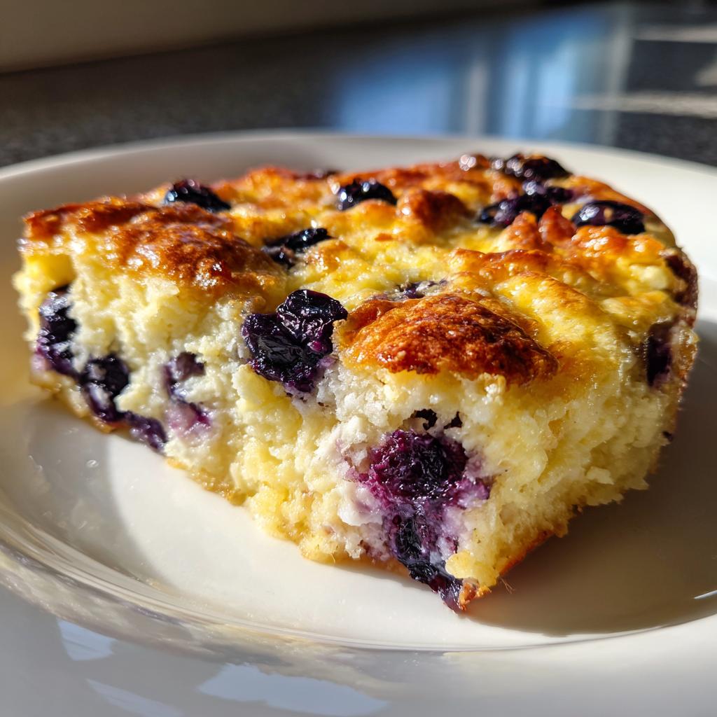 Blueberry Cottage Cheese Breakfast Bake: A Protein-Packed Morning Treat - detail 4