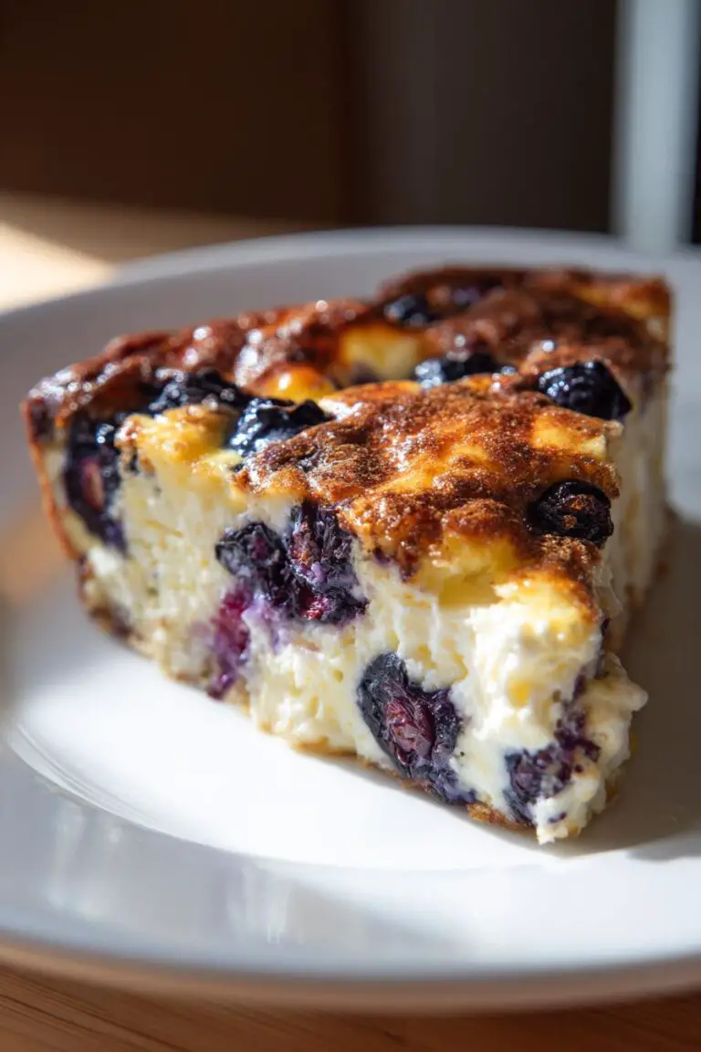 Blueberry Cottage Cheese Breakfast Bake: A Protein-Packed Morning Treat