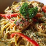 Bold & Creamy Cajun Chicken Spaghetti – Weeknight Comfort with a Kick