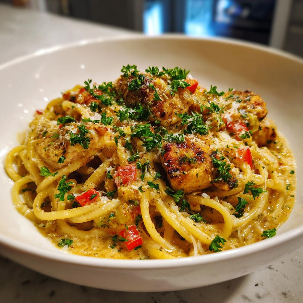 Bold & Creamy Cajun Chicken Spaghetti – Weeknight Comfort with a Kick - detail 2