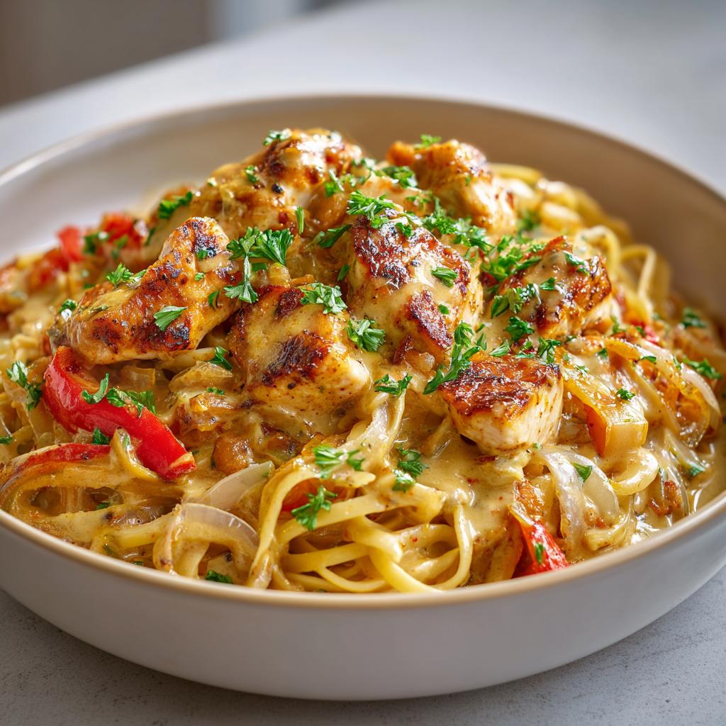Bold & Creamy Cajun Chicken Spaghetti – Weeknight Comfort with a Kick - detail 3