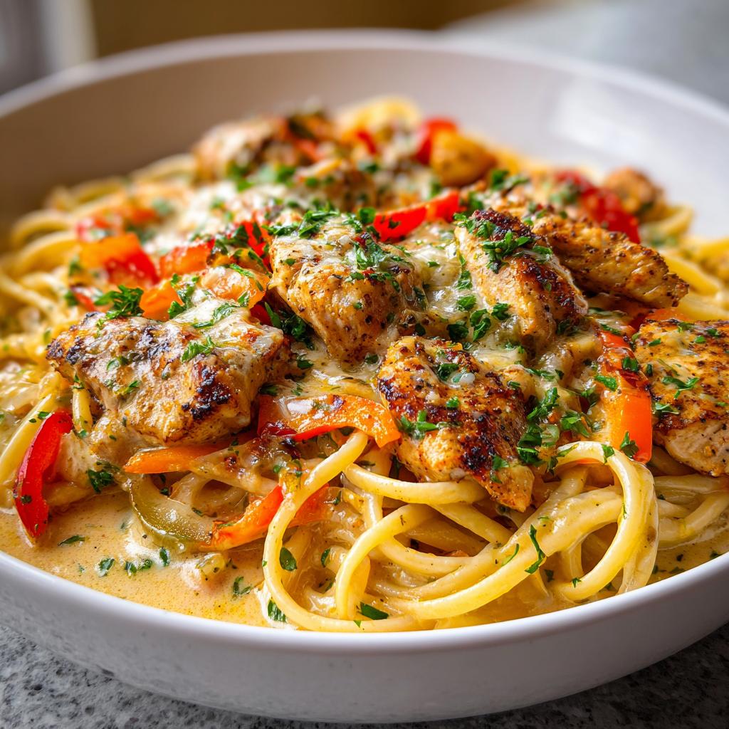 Bold & Creamy Cajun Chicken Spaghetti – Weeknight Comfort with a Kick - detail 4