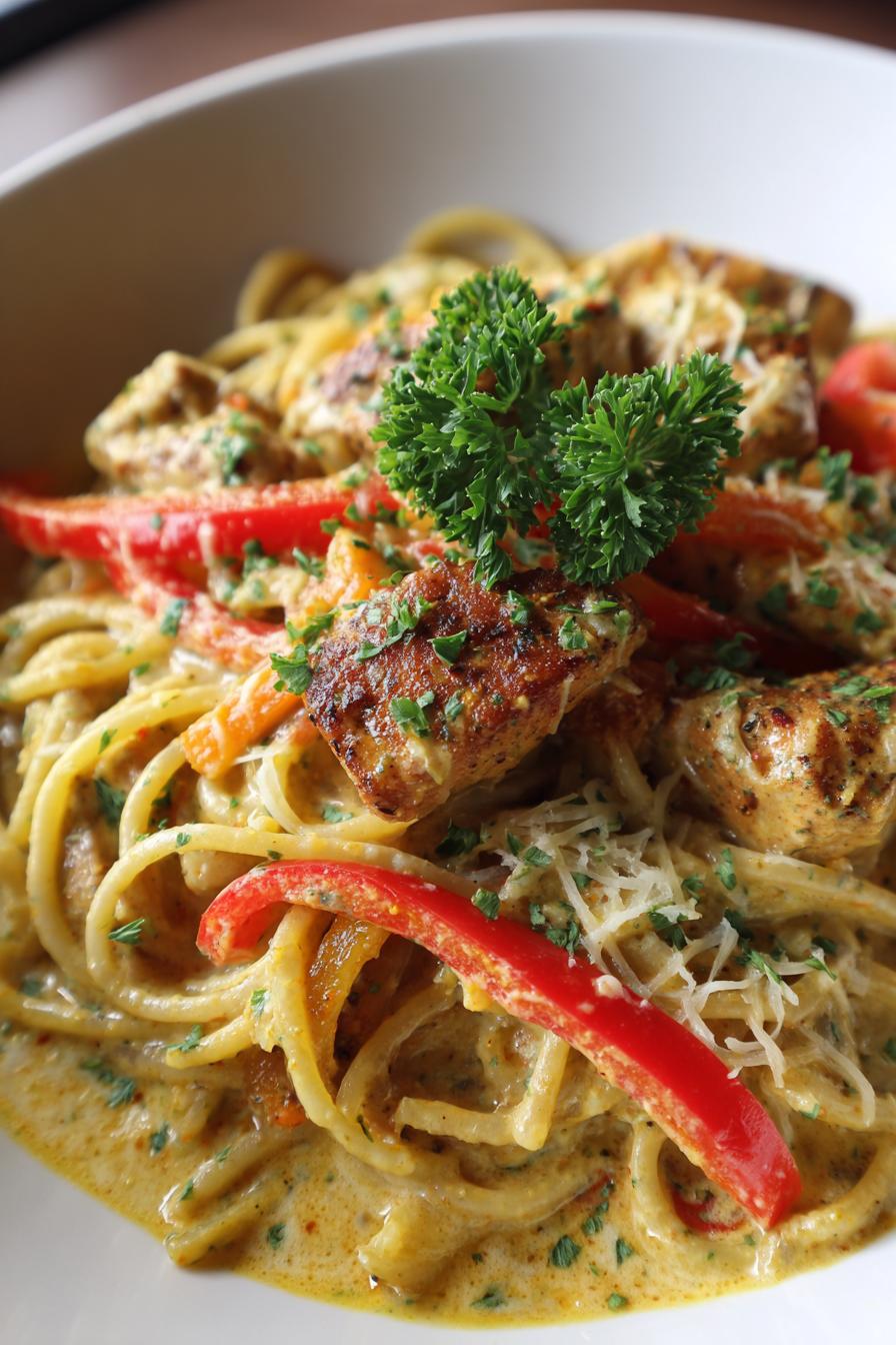Bold & Creamy Cajun Chicken Spaghetti – Weeknight Comfort with a Kick