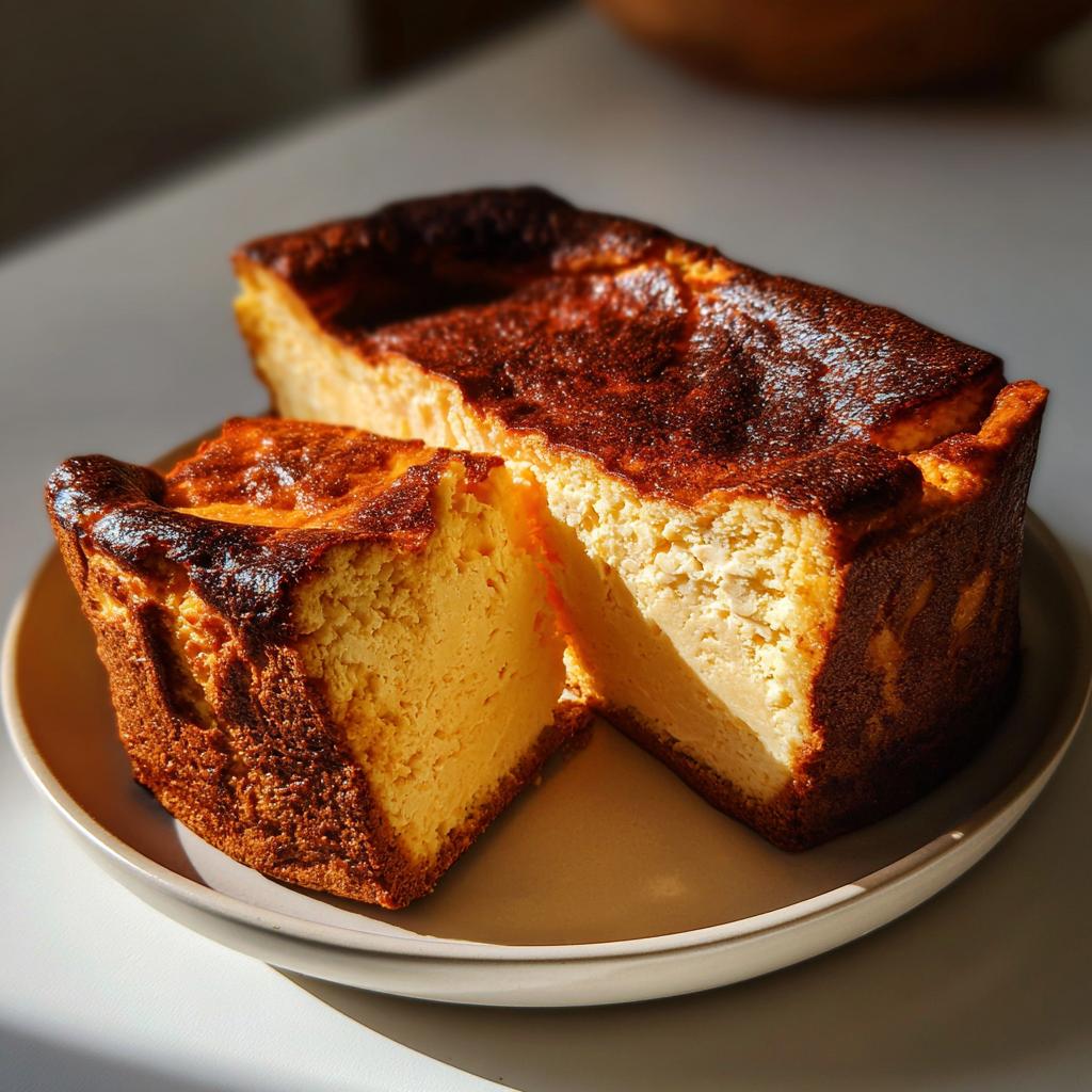 Burnt Basque Cheesecake That Fits Your Loaf Pan - detail 1