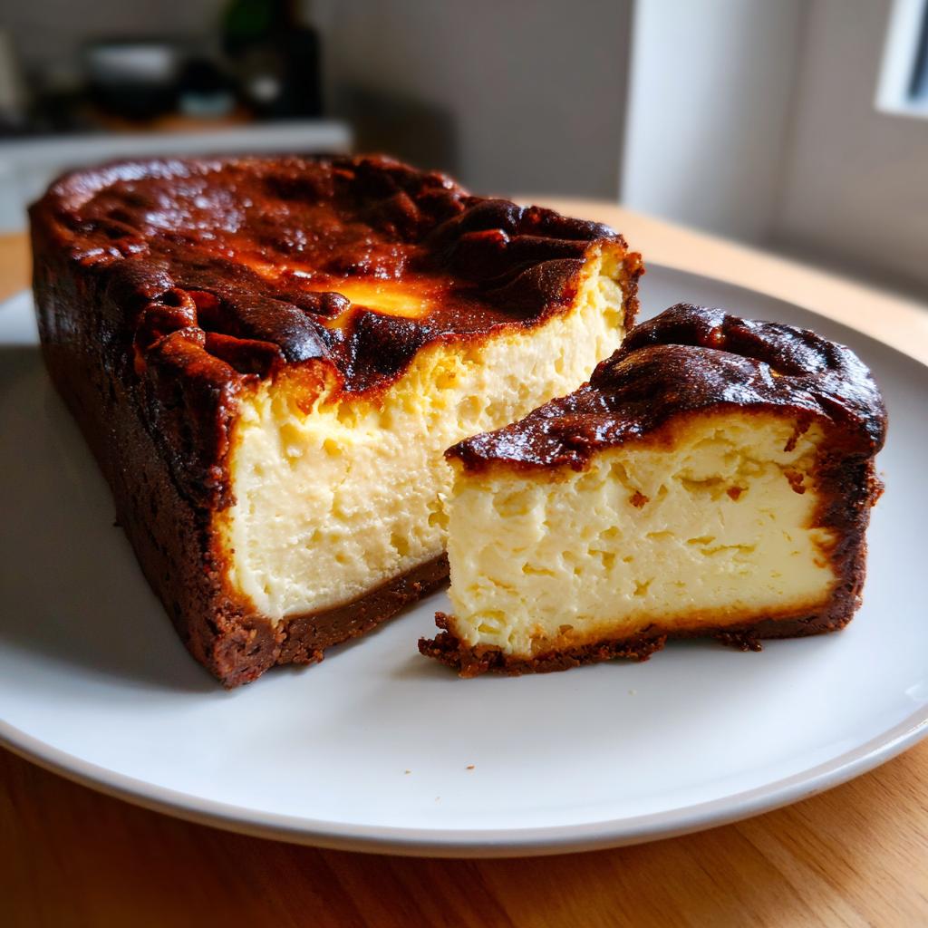 Burnt Basque Cheesecake That Fits Your Loaf Pan - detail 4