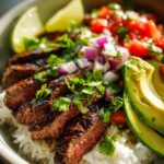CILANTRO LIME STEAK BOWLS — Fresh, Zesty, and Totally Irresistible! 🍚