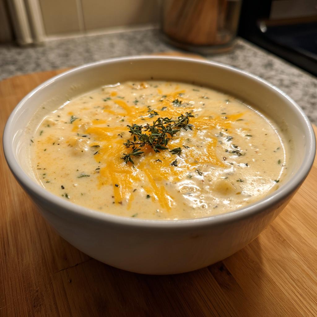 Cheddar Garlic Herb Potato Soup | Cozy & Creamy Comfort Food - detail 4