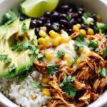 Chicken Burrito Bowl (Slow cooker)