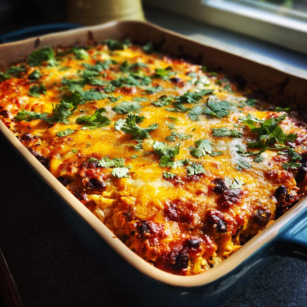 Chicken Burrito Casserole - detail 1