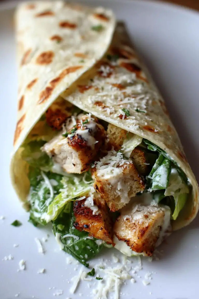Chicken Caesar Wrap