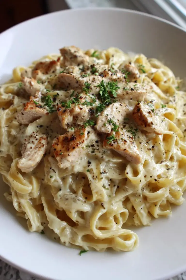 Chicken Fettuccine Alfredo