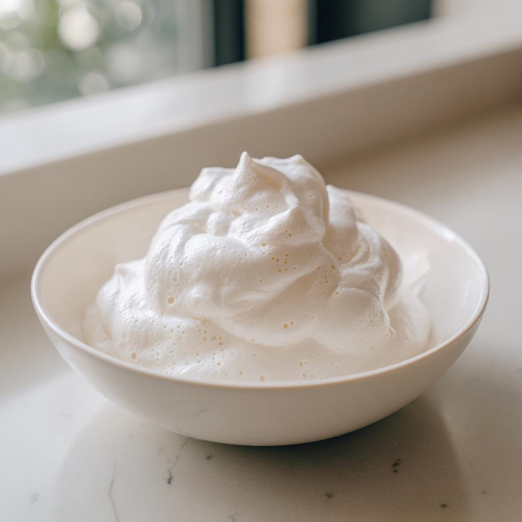 Cornstarch and Dish Soap Bubble Dough - detail 3