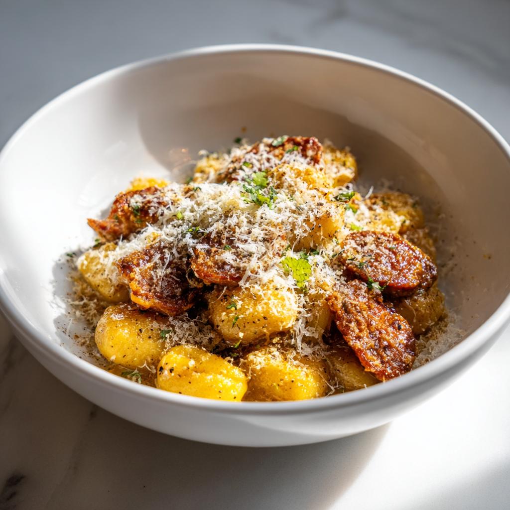 Creamy Chorizo Gnocchi - detail 1