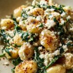 Creamy Gnocchi with Spinach and Feta Recipe | Healthy Dinner Inspiration