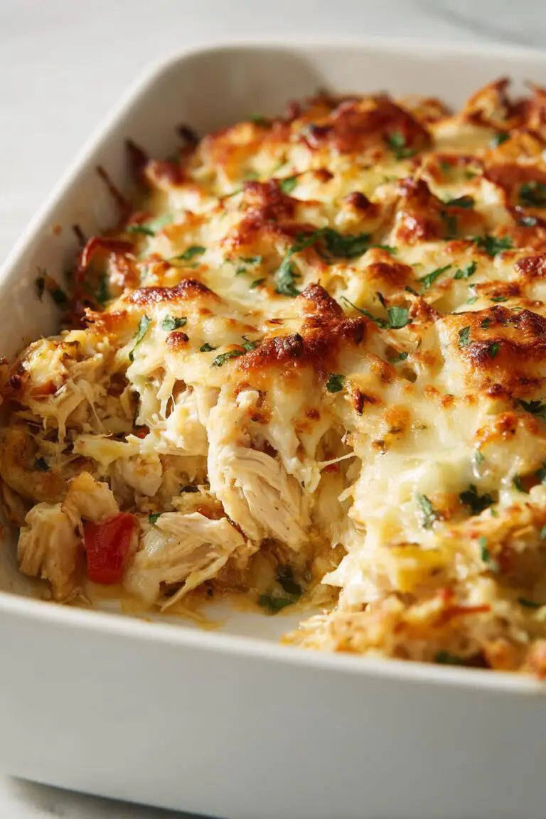Creamy Low Carb Chicken Casserole