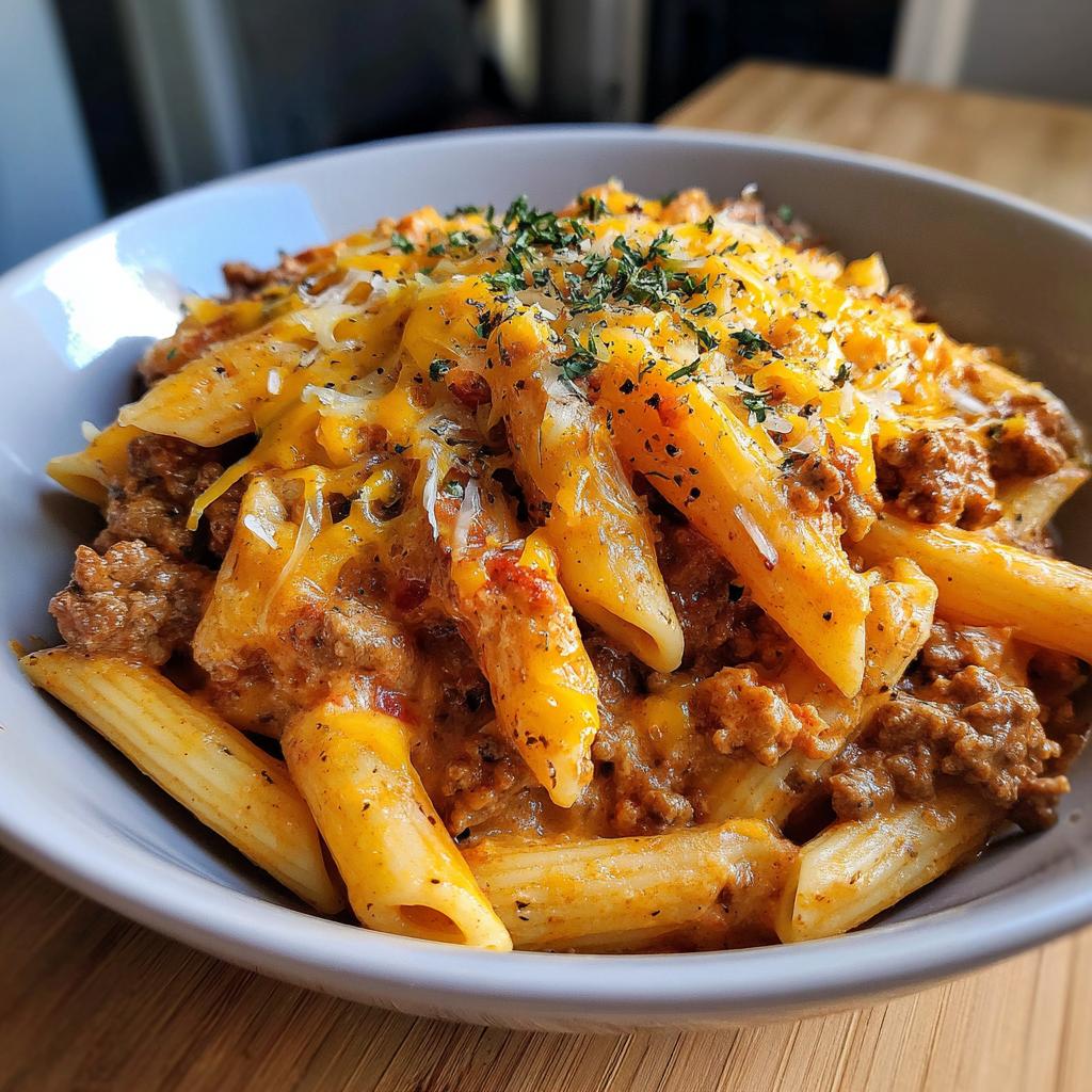 🌶️ Creamy Rotel Pasta with Ground Beef – Spicy Comfort Food - detail 1