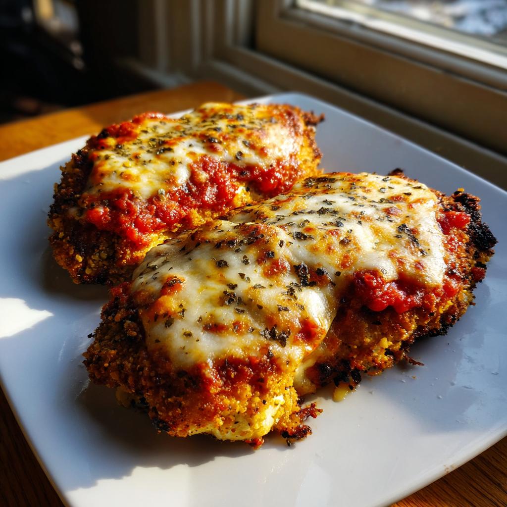 Crispy Air Fryer Chicken Parmesan: A Healthy Twist on a Classic! - detail 1