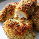 Crispy Dill Pickle Parmesan Chicken