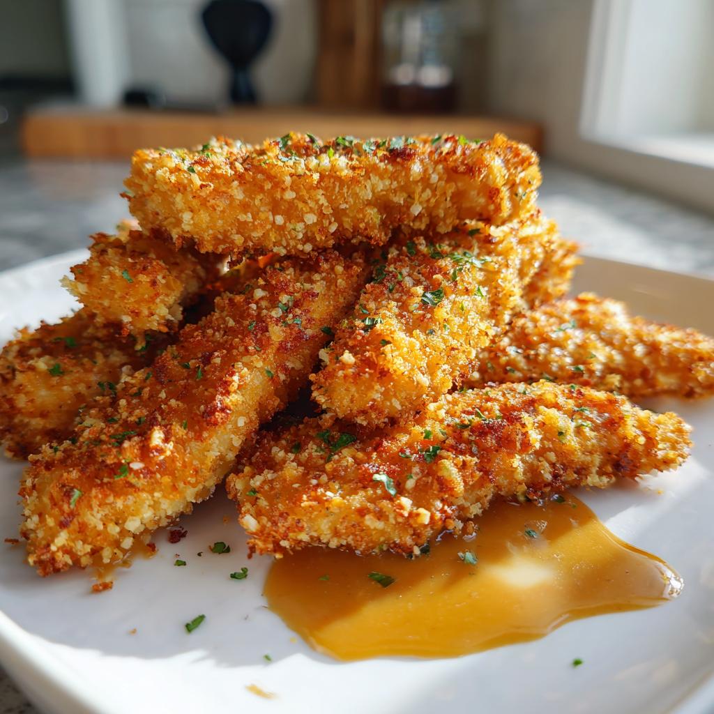 Crispy Homemade Baked Chicken Tenders - detail 2