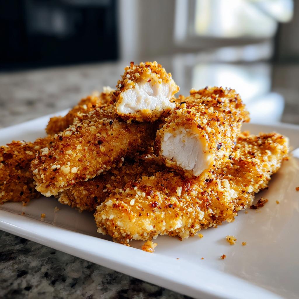 Crispy Homemade Baked Chicken Tenders - detail 3