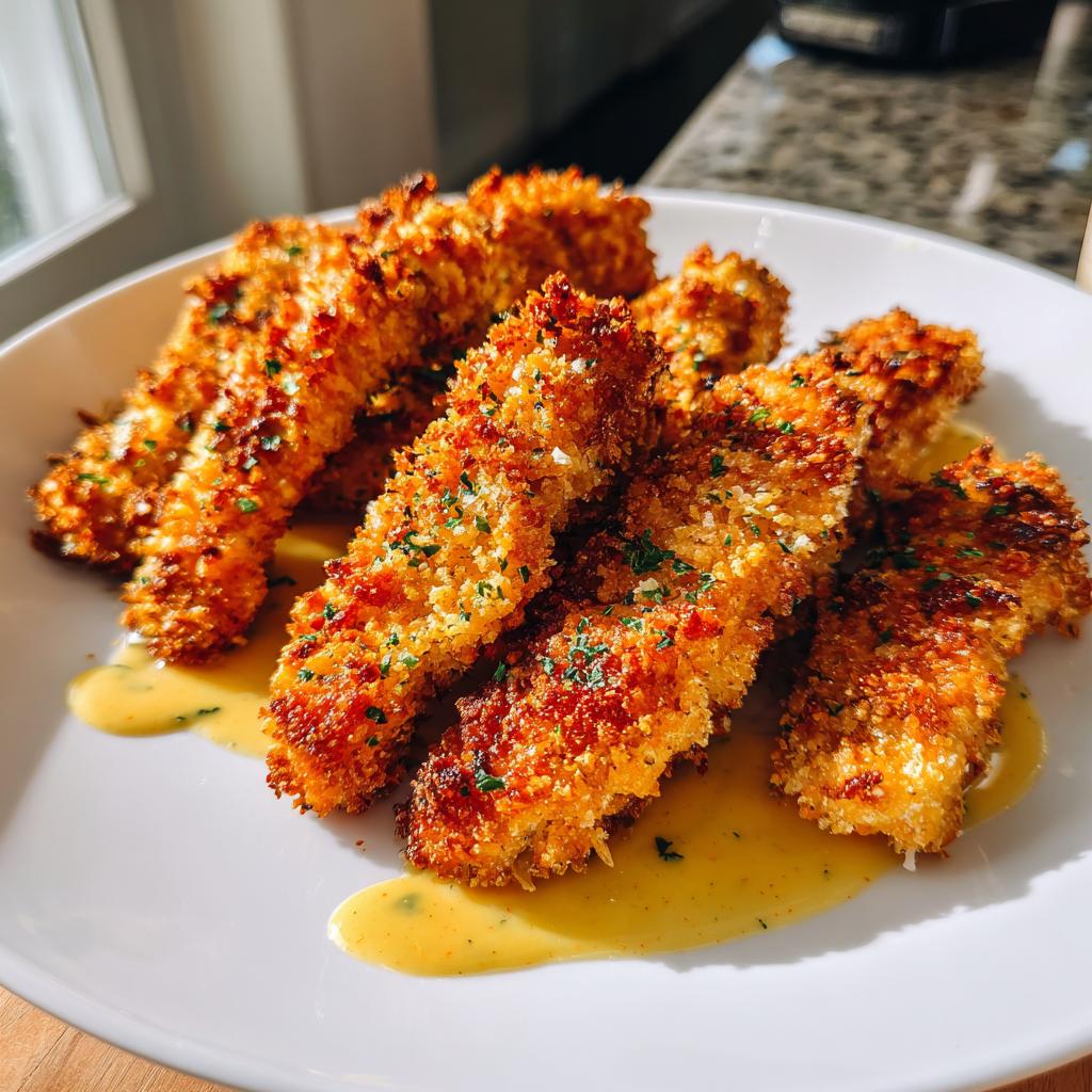 Crispy Homemade Baked Chicken Tenders - detail 3