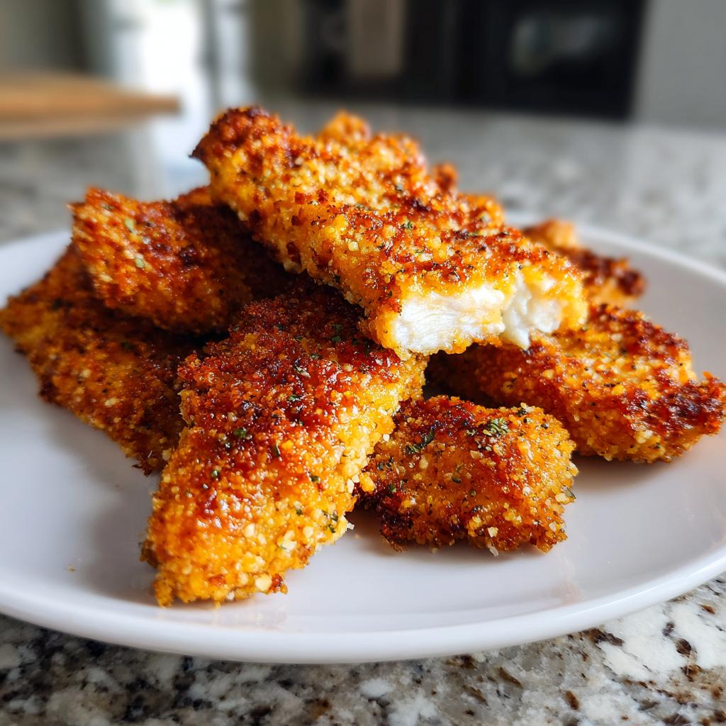 Crispy Homemade Baked Chicken Tenders - detail 4
