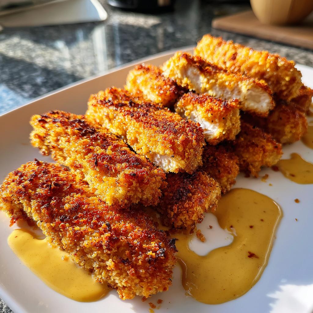 Crispy Homemade Baked Chicken Tenders - detail 4