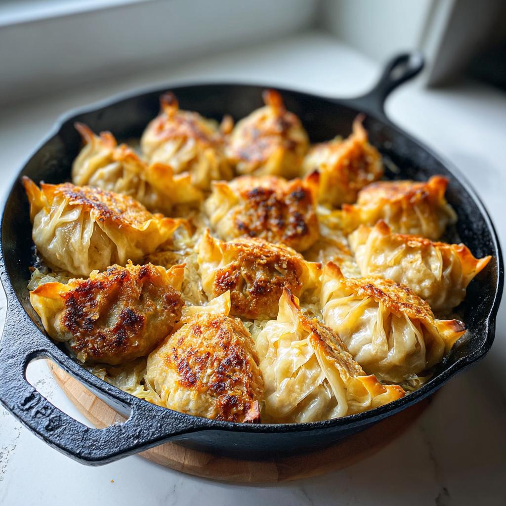 Dumpling Bake (Viral One Pan Dumplings) - detail 2