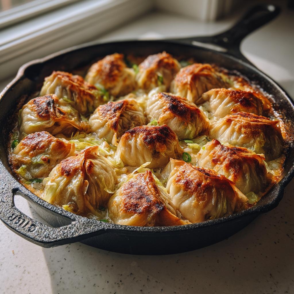 Dumpling Bake (Viral One Pan Dumplings) - detail 3