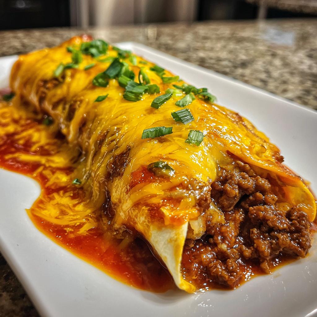 Easy Cheesy Ground Beef Enchiladas - One-Pan Family Favorite! - detail 2