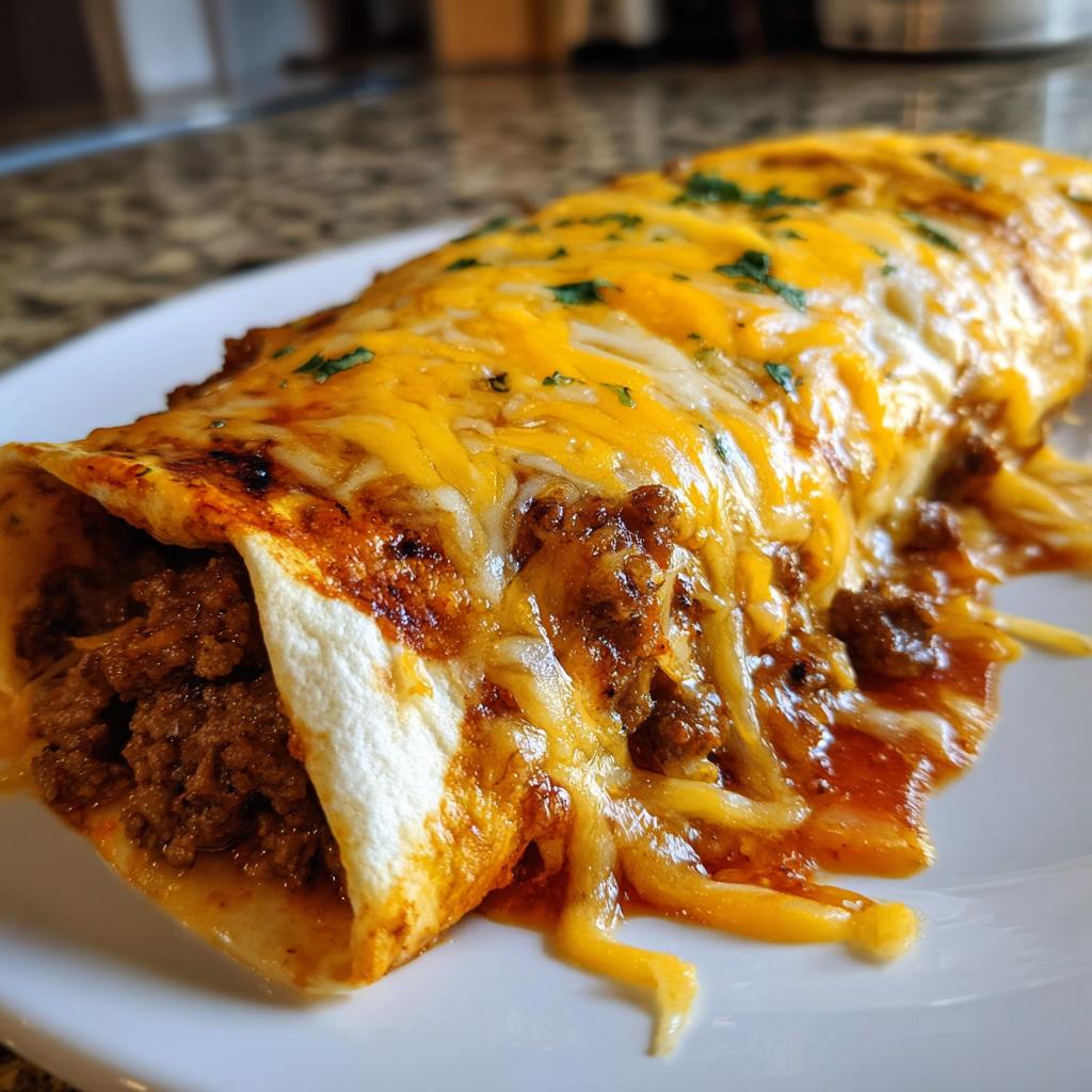 Easy Cheesy Ground Beef Enchiladas - One-Pan Family Favorite! - detail 4