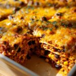 Easy Chicken Burrito Casserole
