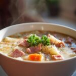 Easy One Pot Ham and Potato Soup