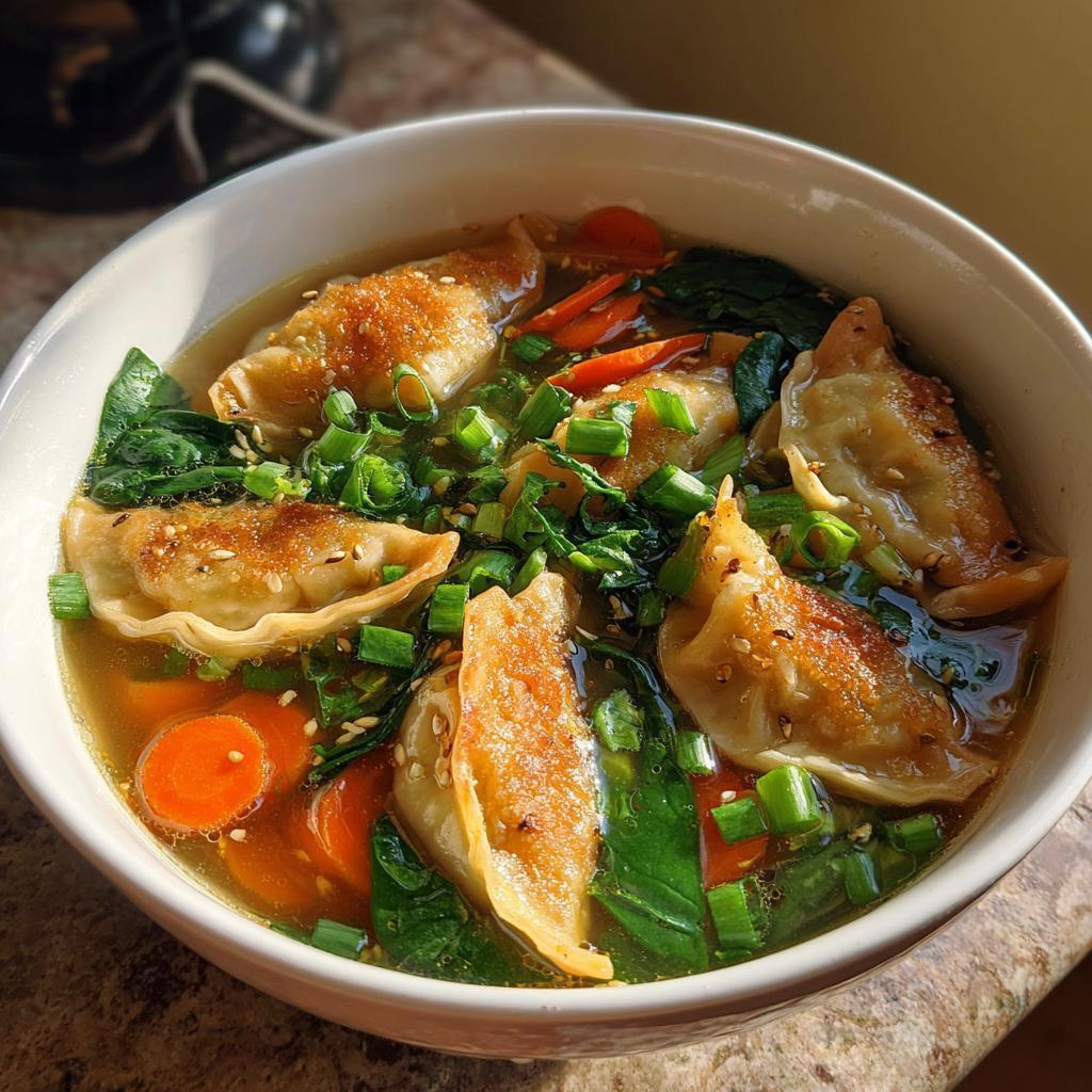 Easy Potsticker Soup Recipe for Comfort Food Lovers - detail 1
