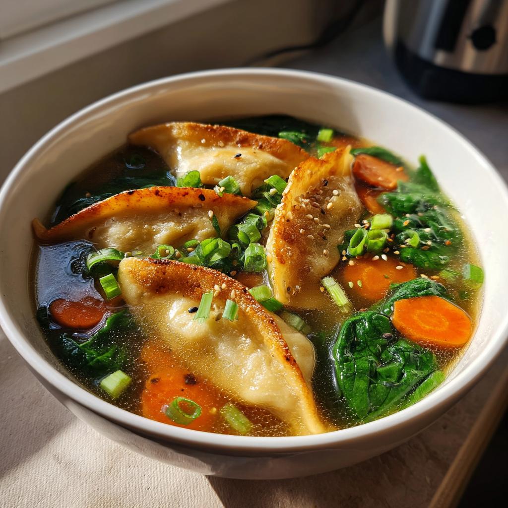 Easy Potsticker Soup Recipe for Comfort Food Lovers - detail 2