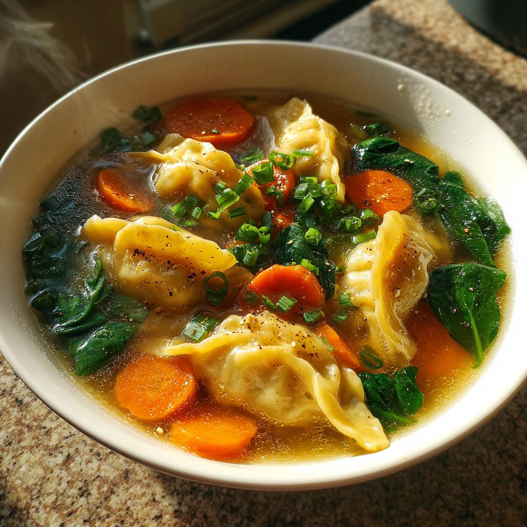 Easy Potsticker Soup Recipe for Comfort Food Lovers - detail 3