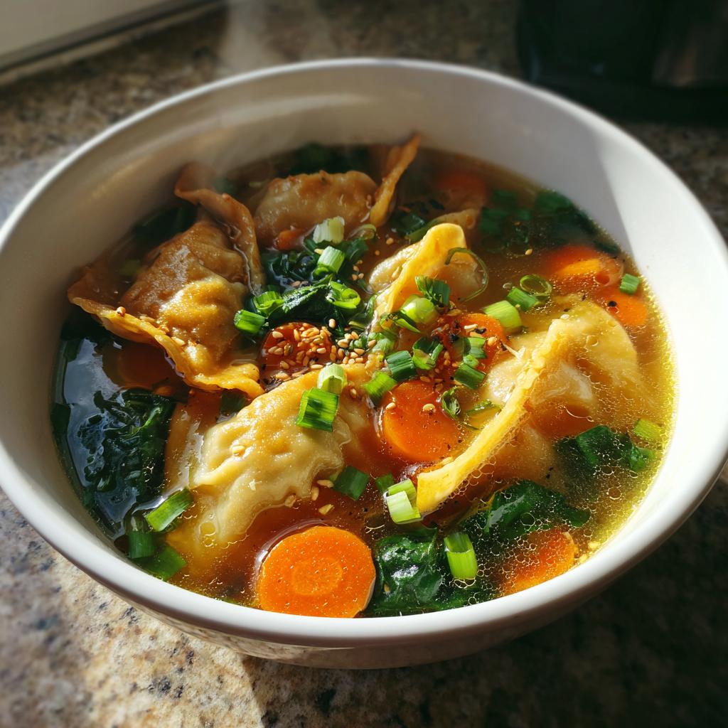 Easy Potsticker Soup Recipe for Comfort Food Lovers - detail 4